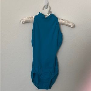 BodyWrappers Adult Small Leotard. Turquoise. EUC.